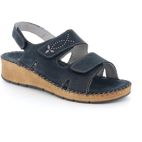 Chaussures Femme Sandales et Nu-pieds Grunland DSG-SA2170 Bleu