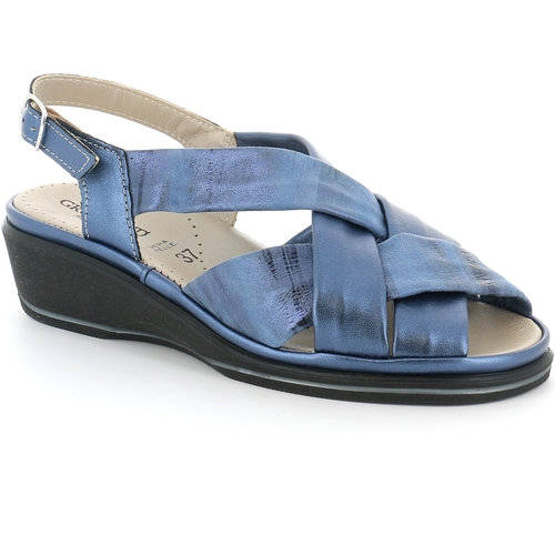 Chaussures Femme Sandales et Nu-pieds Grunland DSG-SA6241 Bleu