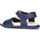 Chaussures Fille Sandales et Nu-pieds Geox SANDALE  FUSBETTO J35HQA Bleu