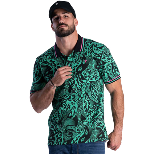 Vêtements Homme Рубашка с коротким рукавом polo ralph lauren Ruckfield Polo en maille piqué Vert