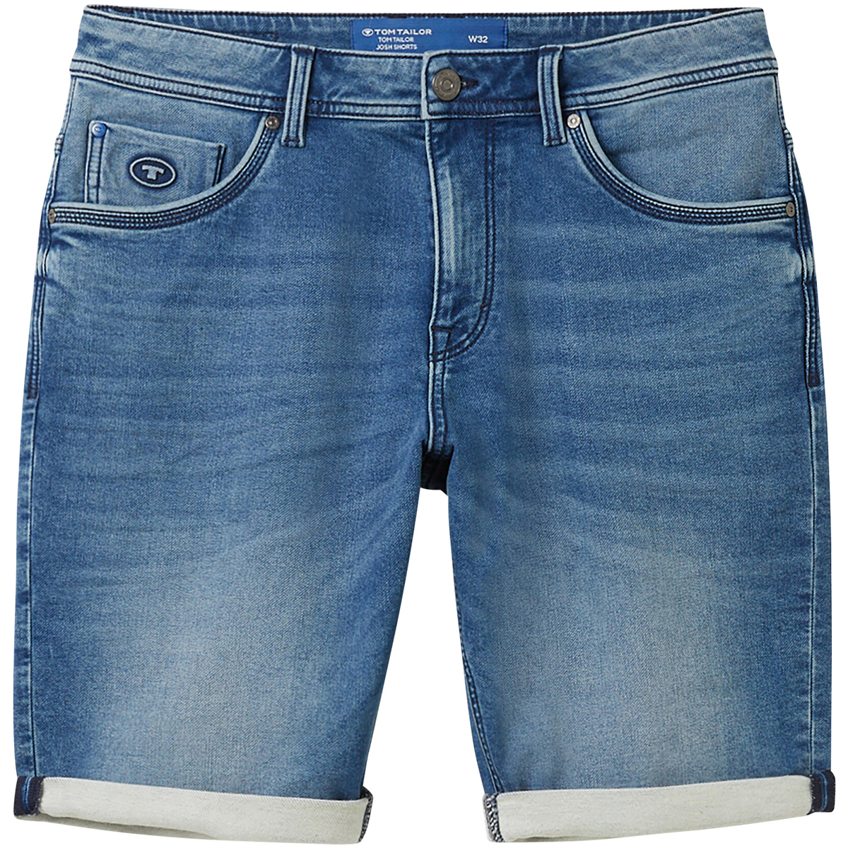 Vêtements Homme Shorts / Bermudas Tom Tailor Short slim Bleu