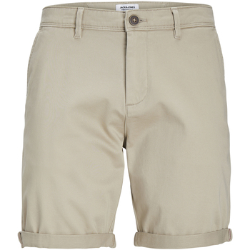 Vêtements Homme Shorts DRESS / Bermudas Jack & Jones Short coton Beige