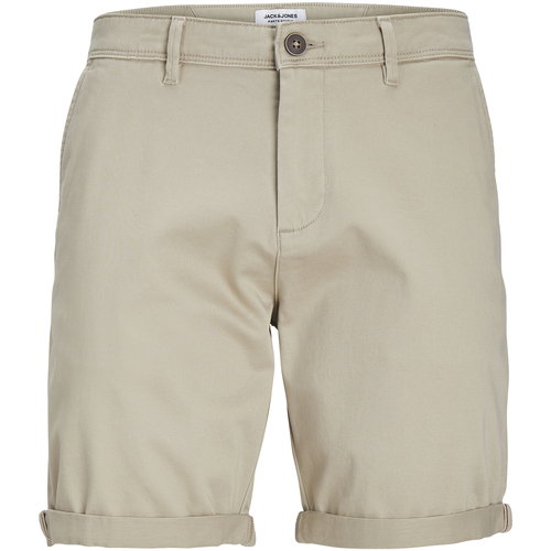 Vêtements Homme Shorts DRESS / Bermudas Jack & Jones Short coton Beige