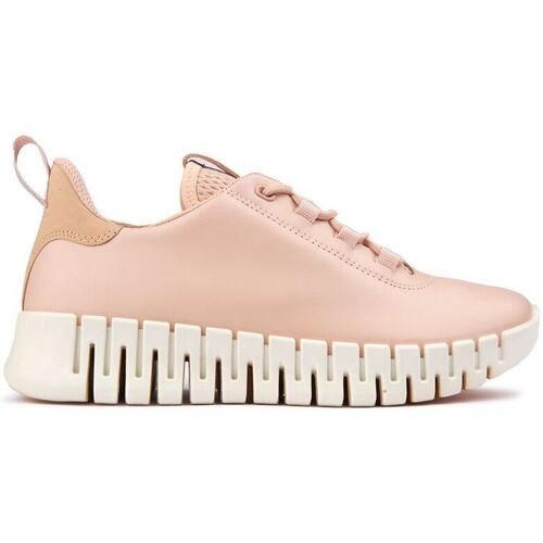 Chaussures Femme Baskets mode Ecco Gruuv Baskets Style Course Rose