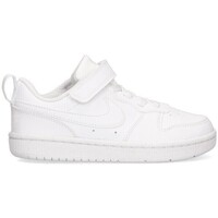 Chaussures Fille Baskets gato Nike flats 74230 Blanc