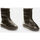 Chaussures Femme Boots Bata Bottines pour fille rembourrées en Noir