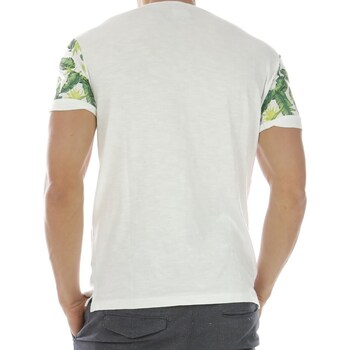 Hopenlife T-shirt manches courtes col V SACTUAR blanc