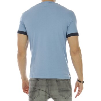 Hopenlife T-shirt manches courtes col rond ALUDOS bleu clair