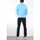 Vêtements Homme T-shirts & Polos Hopenlife T-shirt col V manches longues KORRA bleu turquoise