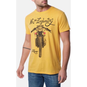 Vêtements Homme T-shirts & Polos Hopenlife T-shirt manches courtes CAFE moutarde