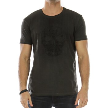 Vêtements Homme T-shirts & Polos Hopenlife T-shirt manches courtes col rond ABELIO noir