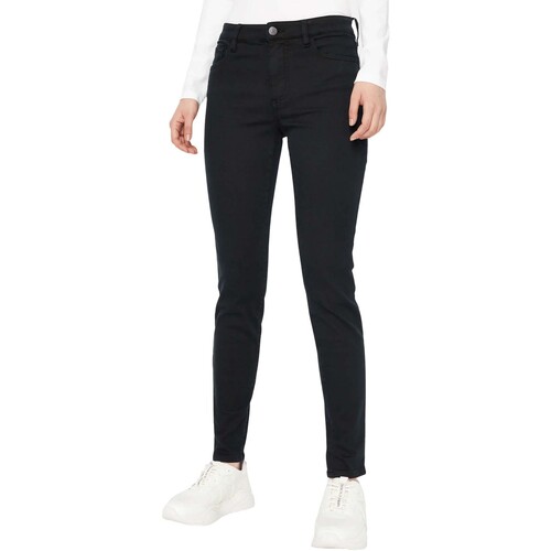 Vêtements Femme Jeans trim slim EAX 5 Tasche Noir