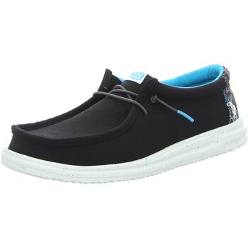 Chaussures Femme Mocassins Sneakers Bambina Argento In Materiale Sintetico Con Chiusura In Velcro  Noir