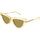 Montres & Bijoux Lunettes de soleil Bottega Veneta Occhiali da Sole  BV1265S 004 Jaune