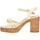 Chaussures Femme Sandales et Nu-pieds Etika 73804 Jaune