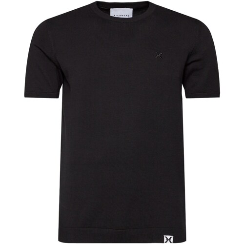 Vêtements Homme T-shirts manches courtes John Richmond UMP24032MA Noir