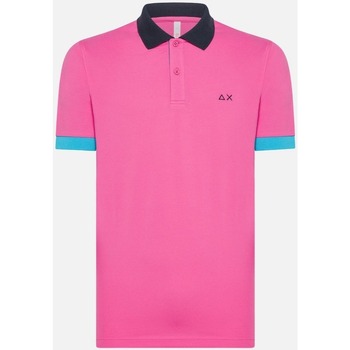Vêtements Homme T-shirts & Polos Sun68 A34115 Rouge