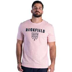 Vêtements Homme T-shirts manches courtes Ruckfield 162500VTPE24 Rose
