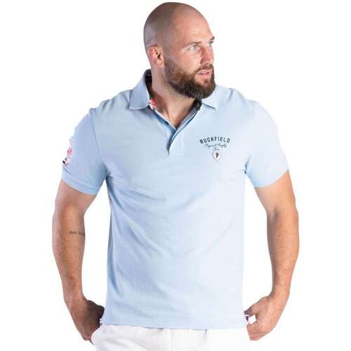 Vêtements Homme Рубашка с коротким рукавом polo ralph lauren Ruckfield 162501VTPE24 Bleu