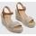 Chaussures Femme Espadrilles MTNG 59718 Doré