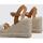 Chaussures Femme Espadrilles MTNG 59718 Doré