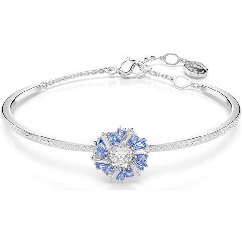Montres & Bijoux Femme Bracelets Swarovski Bracelet jonc  Idyllia bleu Blanc