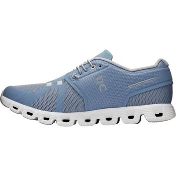 On Running Baskets Cloud 5 Homme Chambray/White Bleu