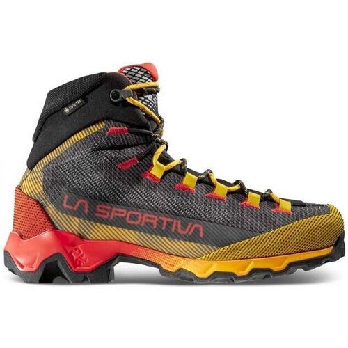 Chaussures Homme Randonnée La Sportiva Ultra Raptor II GTX Homme Carbon/Yellow Jaune