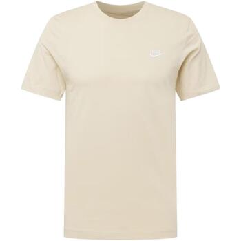 Vêtements Homme T-shirts manches courtes lunarepic Nike M nsw club tee Beige