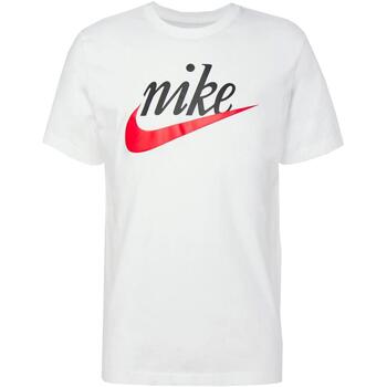 Vêtements Homme T-shirts manches courtes Nike M nsw tee futura 2 Blanc