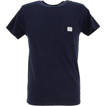 Vêtements Homme T-shirts manches courtes Deeluxe Basito ts m Bleu