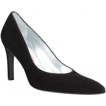 Chaussures Femme Escarpins Freelance Forel 7 Pumps Velours Femme Noir Noir