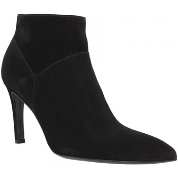 Chaussures Femme Bottines Freelance Forel 7 Low Zip Boot Velours Femme Black Noir