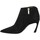 Chaussures Femme Bottines Freelance Lune 85 Cuir Cachemire (velours) Femme Noir Noir