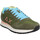 Chaussures Homme Baskets mode Sun68 Tom For Peace Velours Toile Homme Militaire Vert