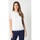 Vêtements Femme T-shirts manches longues Principles DH6729 Blanc