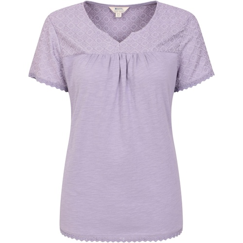Vêtements Femme T-shirts manches longues Mountain Warehouse Naples Violet