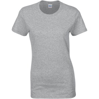 Vêtements Femme T-shirts manches longues Gildan GD006 Gris
