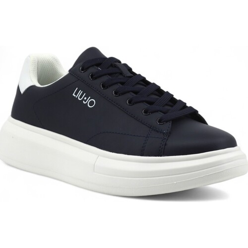 Chaussures Homme Multisport Liu Jo Big 01 azules Sneaker Uomo Blu Navy White 7B4027-PX474 Bleu