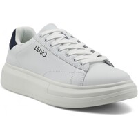 Chaussures Homme Multisport Liu Jo Big 01 Sneaker Uomo White Blue 7B4027-PX474 Blanc