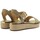 Chaussures Femme Bottes MICHAEL Michael Kors Richie Sandalo Donna Champagne Oro 40S4RIFSAD Doré