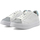 Chaussures Femme Bottes Sun68 Grace Leather Sneaker Kalis Donna Bianco Azzurro Z34226 Blanc