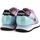Chaussures Femme Multisport Sun68 Stargirl Glitter Logo Sneaker Donna Lilla Z34211 Violet