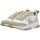 Chaussures Femme Bottes Munich Wave 157 Sneaker Donna White Beige Gold 8770157 Blanc