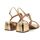 Chaussures Femme Multisport Steve Madden Alta Sandalo Donna RoseGold ALTA02S1 Rose