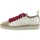 Chaussures Femme Multisport Panchic PANCHIC Sneaker Donna White Fog Fuxia P01W012-00633023 Blanc