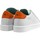 Chaussures Homme Multisport Panchic PANCHIC Sneaker Uomo White Orange P01M013-00860033 Blanc