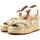 Chaussures Femme Bottes Liu Jo Karen 04 Sandalo Donna Beige SA4137TX412 Beige