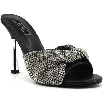 Chaussures Femme Multisport Liu Jo Miriam 11 Sandalo Donna Black Strass SA4185TX421 Noir