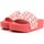 Chaussures Femme Bottes Liu Jo Mykonos 01 Ciabatta Donna Strawberry Rosa BA4129EX004 Rose